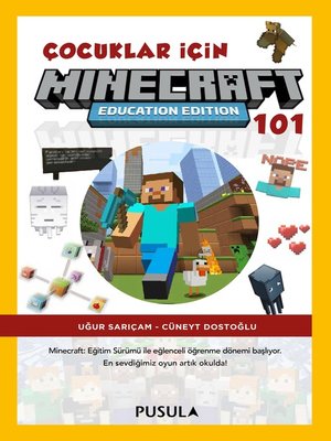cover image of Çocuklar için Minecraft Education 101